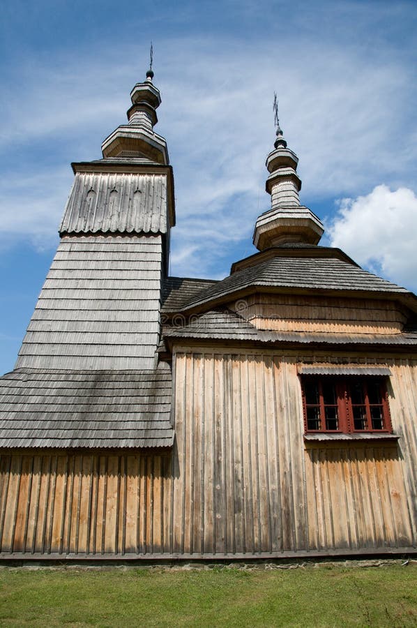 Wooden church in Ladomirova