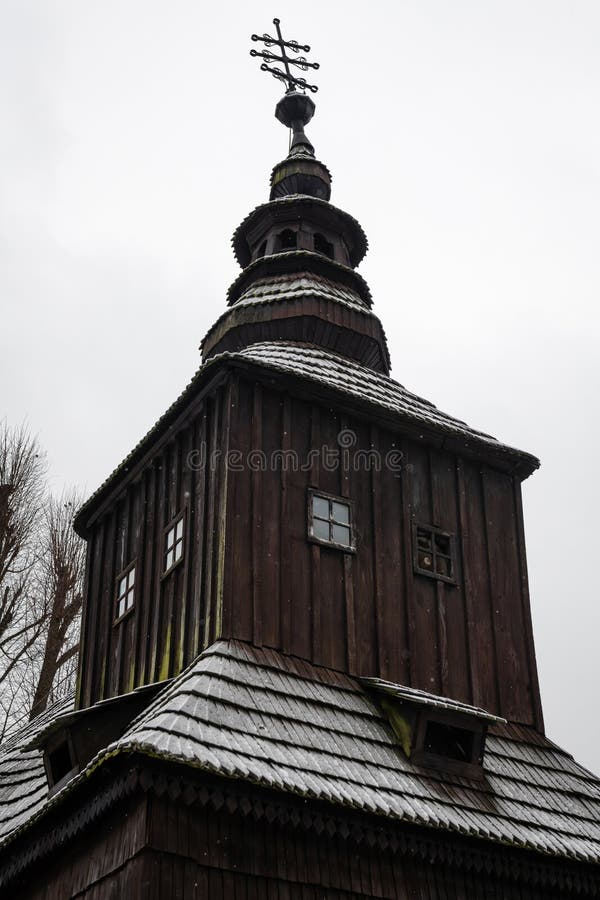 Drevený kostol sv. Michala Archanjela v Ruskom Potoku