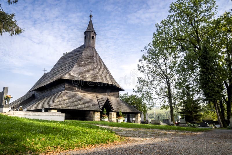Dřevěný kostel v Tvrdošíně, Slovensko