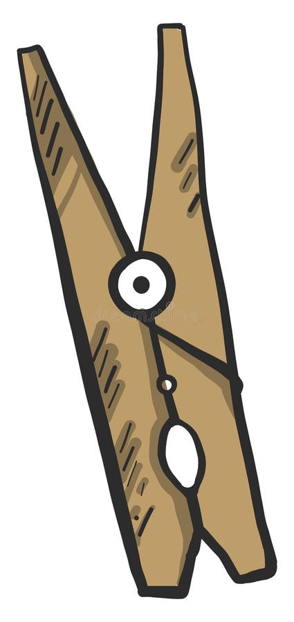 Clothespins Wood Isolated Stock Illustrations – 229 Clothespins Wood  Isolated Stock Illustrations, Vectors & Clipart - Dreamstime