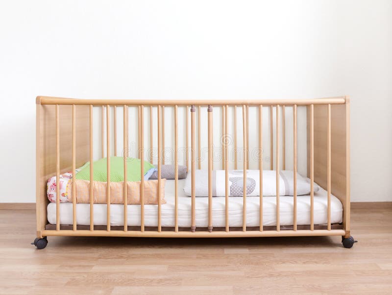 Wooden cot stock photo. Image of lifestyle, life, colorful 99272272