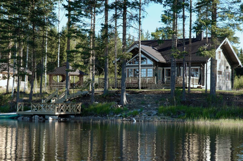 Wooden cottage