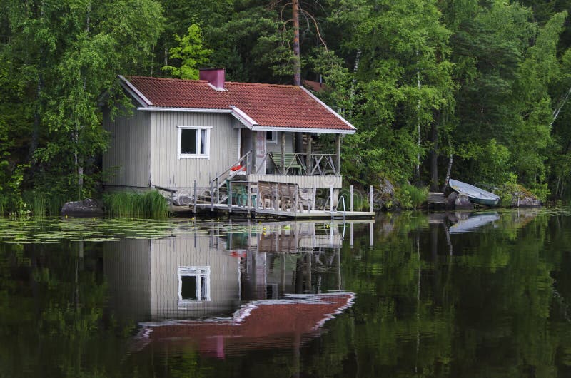 Wooden cottage