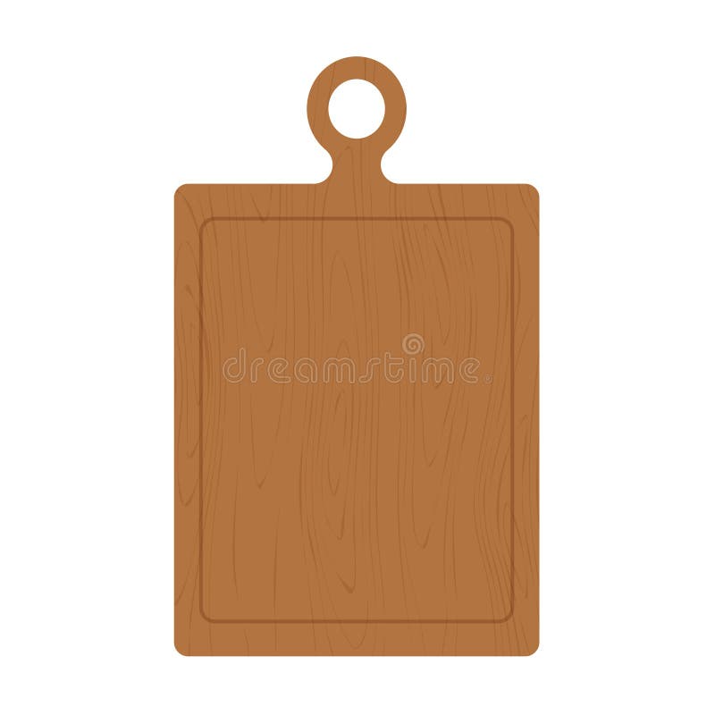 Wooden Cutting Board. Kitchen Equipment, Utensils, Kitchenware Stock