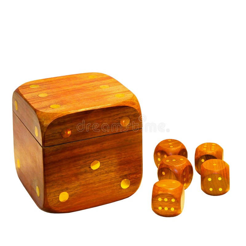 Wooden dices