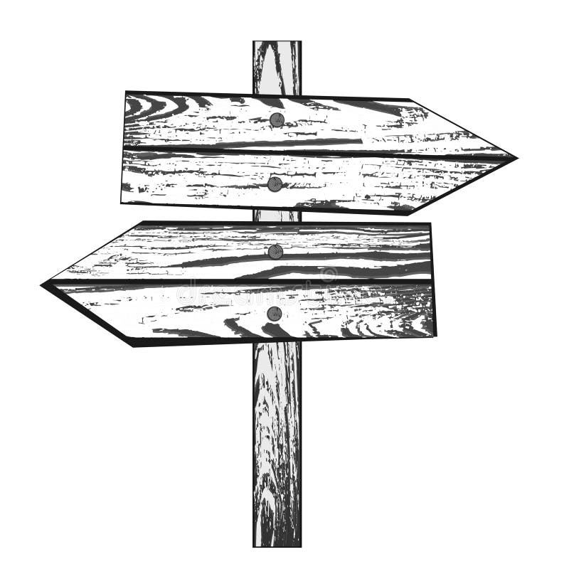 Old wooden arrows road sign. Isolated on white #Sponsored , #Ad,  #Affiliate, #arrows, #white, #Isolated, #wooden