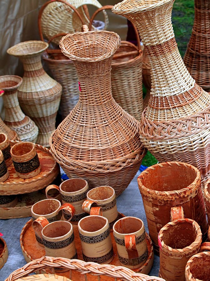 Wooden dishes stock photo. Image of organic, country - 12600922