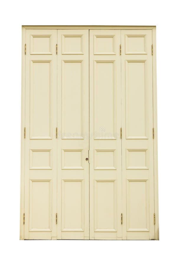 Wooden door isolated on white background royalty free stock photos Wooden door isolated on white background royalty free stock photos