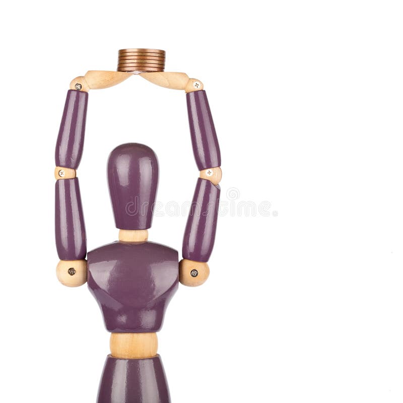 Mannequin holding money stock photo. Image of direction 2992854