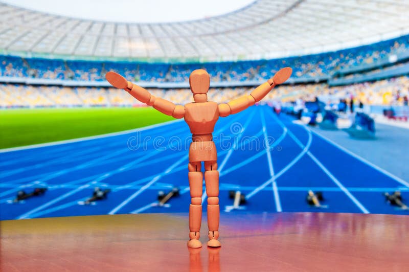 Wooden dummy, mannequin or man figurine royalty free stock photos Wooden dummy, mannequin or man figurine royalty free stock photos