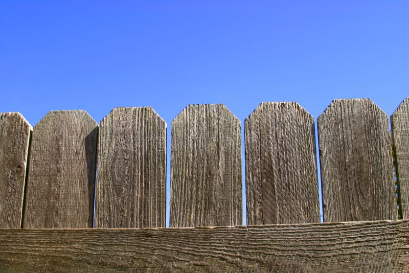 Wooden Fence Closeup