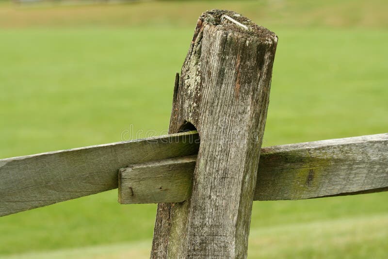 Wooden fence post stock photo. Image of brown, wood, boundary - 11166054