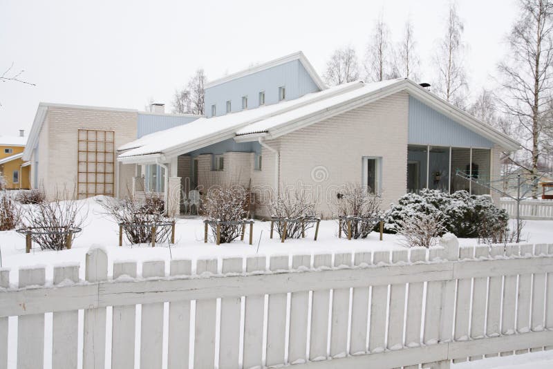 Wooden Finnish house