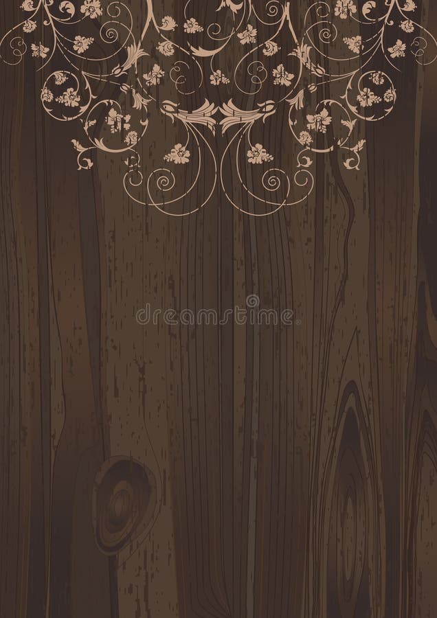 Wooden Floral.