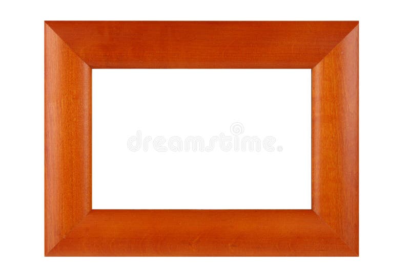 Wooden frame stock photo. Image of museum, isolated, decorate 5988822