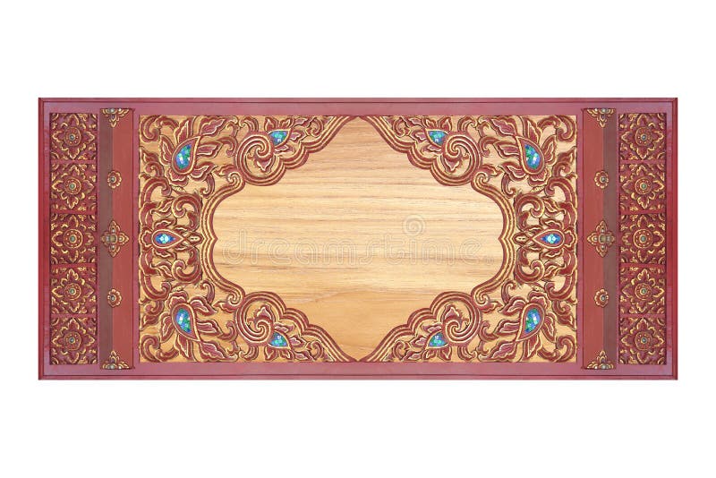 The Carved Flowers are Decorated with Purple Orchids. Papaya