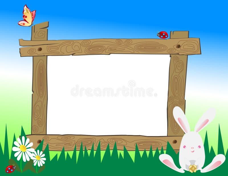 Wooden Frame in Field