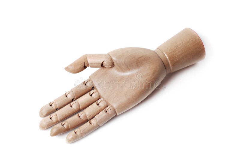 Wooden hand stock image. Image of empty, human, concept 20416439