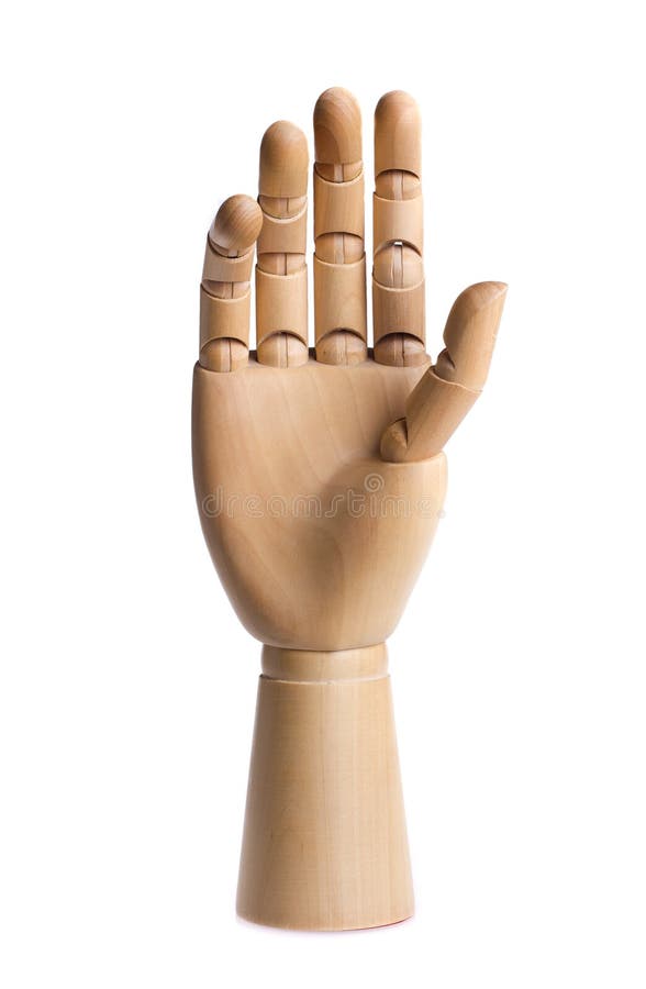 Wooden hand