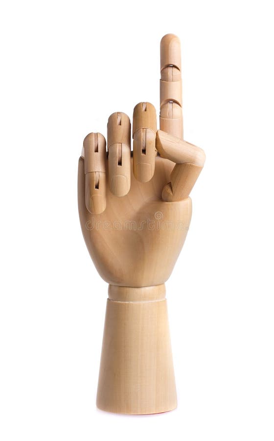 Wooden hand