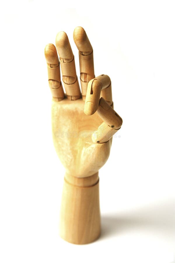 Wooden hand stock image. Image of flexible, bend, artistic 2992963