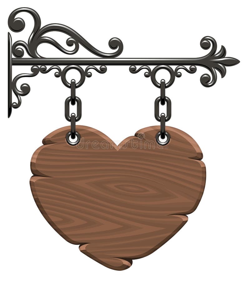 Wooden heart