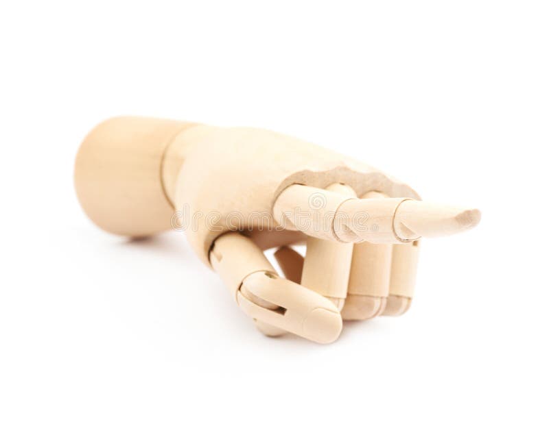 Wooden joint model of hand stock photo. Image of figurine 109015412