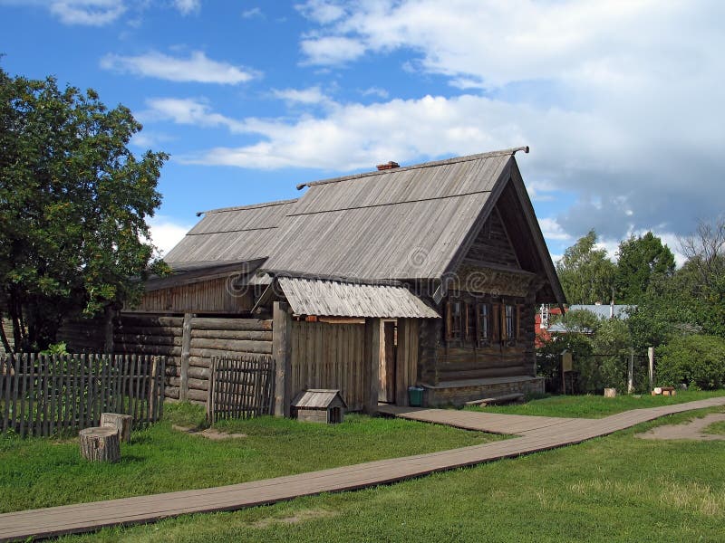 wooden house