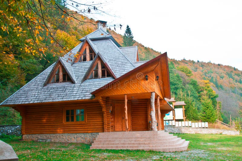 Wooden house wood