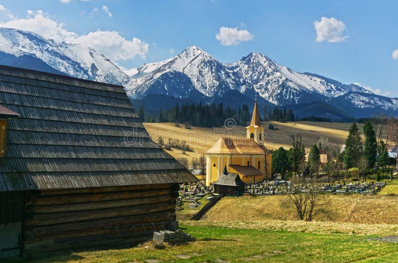 Wooden house at Zdiar village