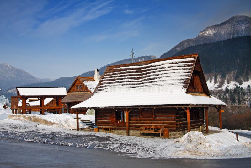 Wooden houses