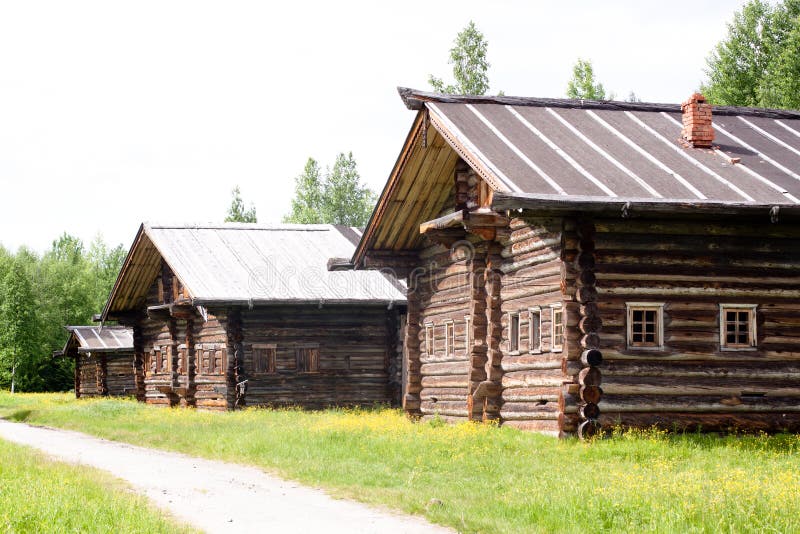 Wooden houses