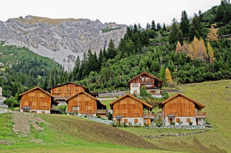 Di legno case, Europa.