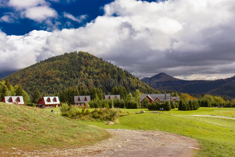 Drevenice napolane na Slovensku Tatry