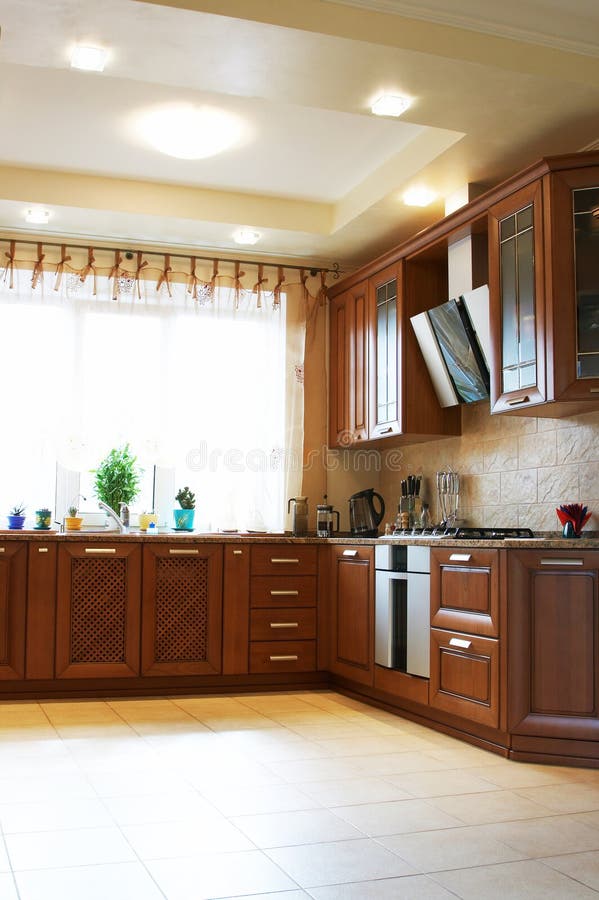 Wooden kitchen furniture