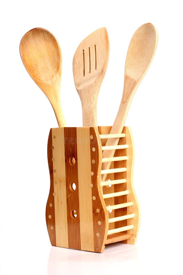 Wooden kitchen tools. stock image. Image of woodwork 10999575