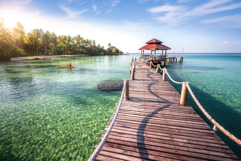 Wooden in Koh Kood in Thailand stock photos Wooden in Koh Kood in Thailand stock photos