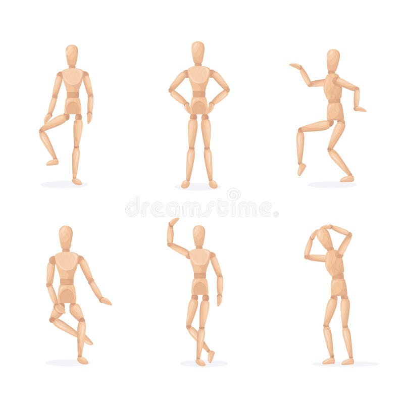 Wood Drawing Manikin Figure Art Body Model Art Mannequin With Moveable  Parts Drawing Model 