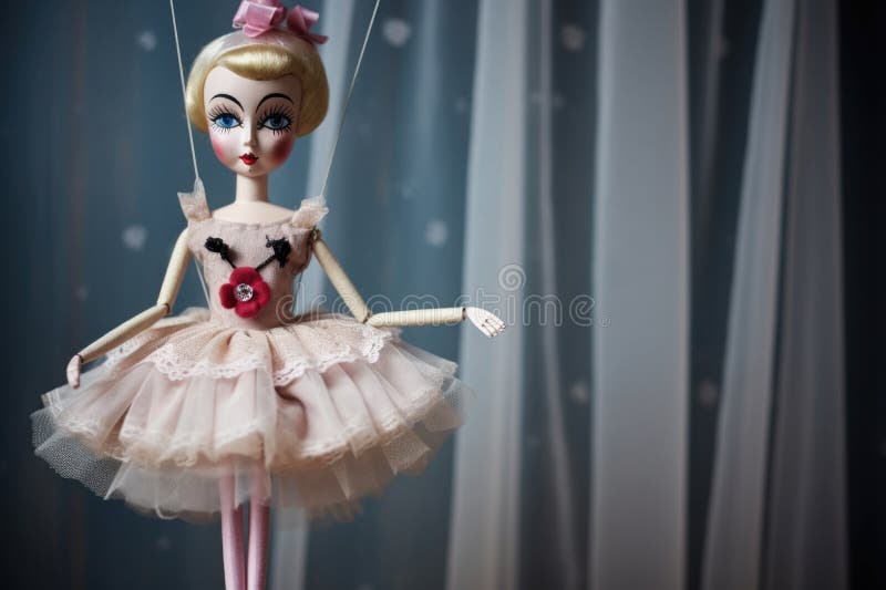 Wooden Marionette - Ballerina