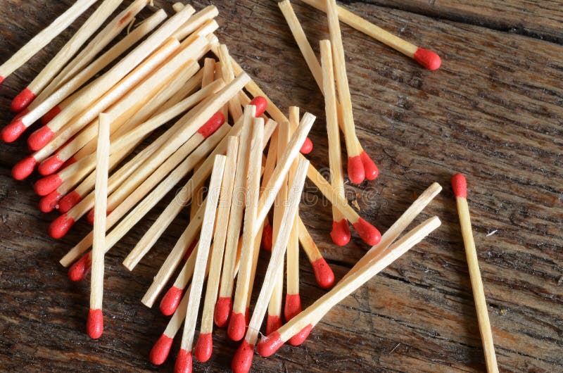 Wooden match sticks stock image. Image of stick, danger 21677769