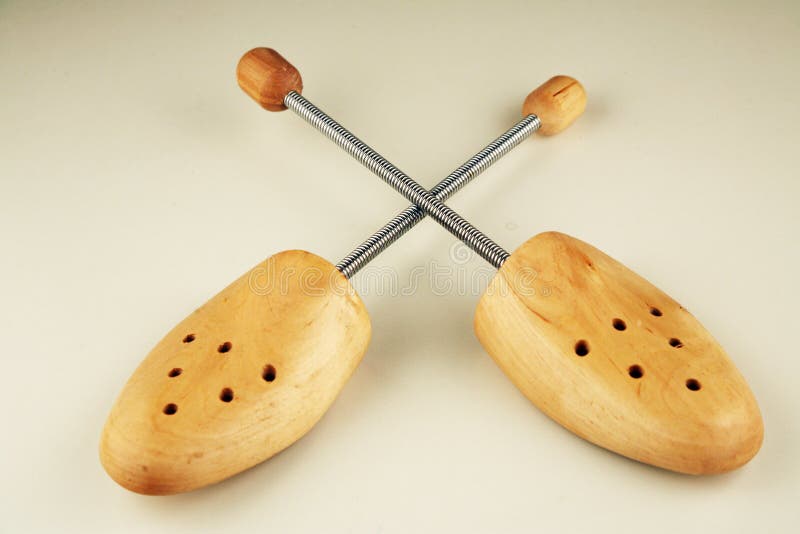 Wooden and Metal Shoe Shape Holder Stock Image Image of carved, wire