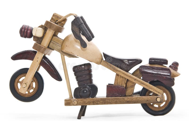 Wooden Motorcycle stock image. Image of revival, antique 15975025