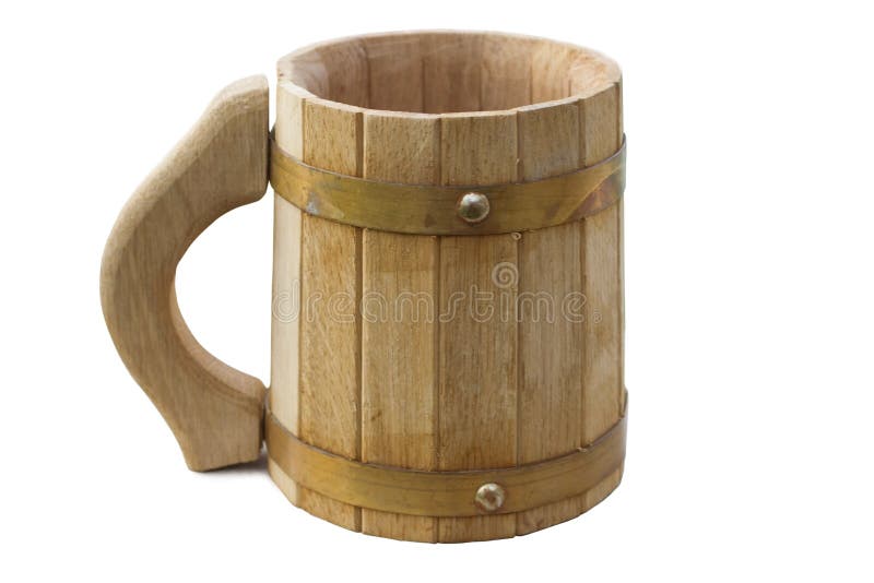 Wooden mug