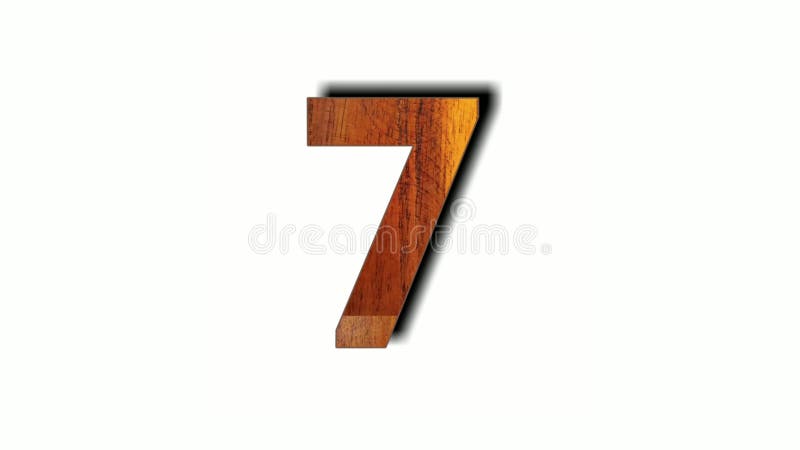 Number 7 Seven Sign Symbol Animation Motion Graphics On Purple Number 7 Seven Sign Symbol Animation Motion Graphics On Purple