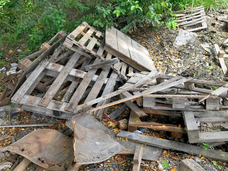 Wood Garbage stock image. Image of wasteful, demolishing 25060061