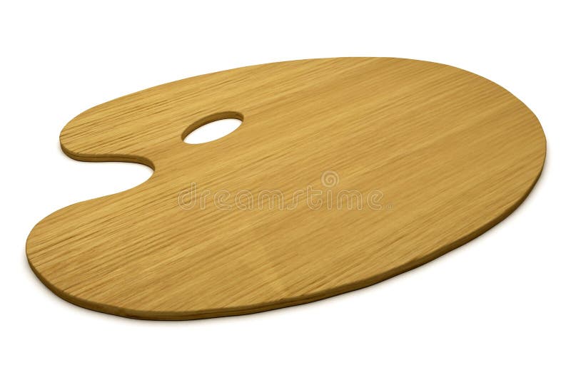 Wooden palette isolated