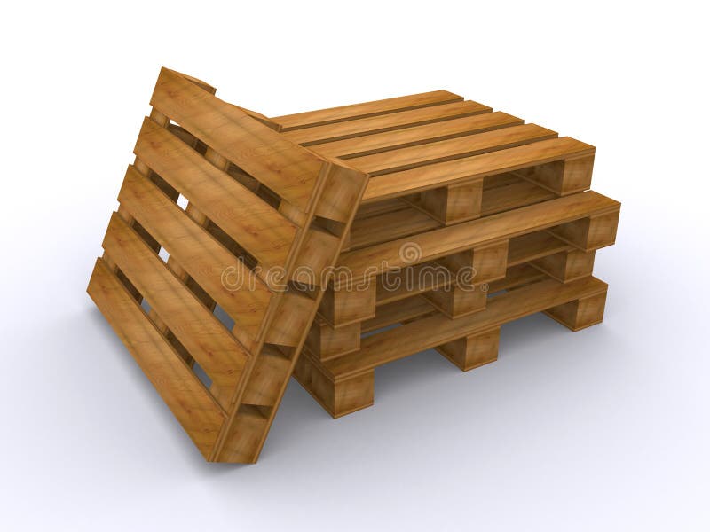 Wooden pallets