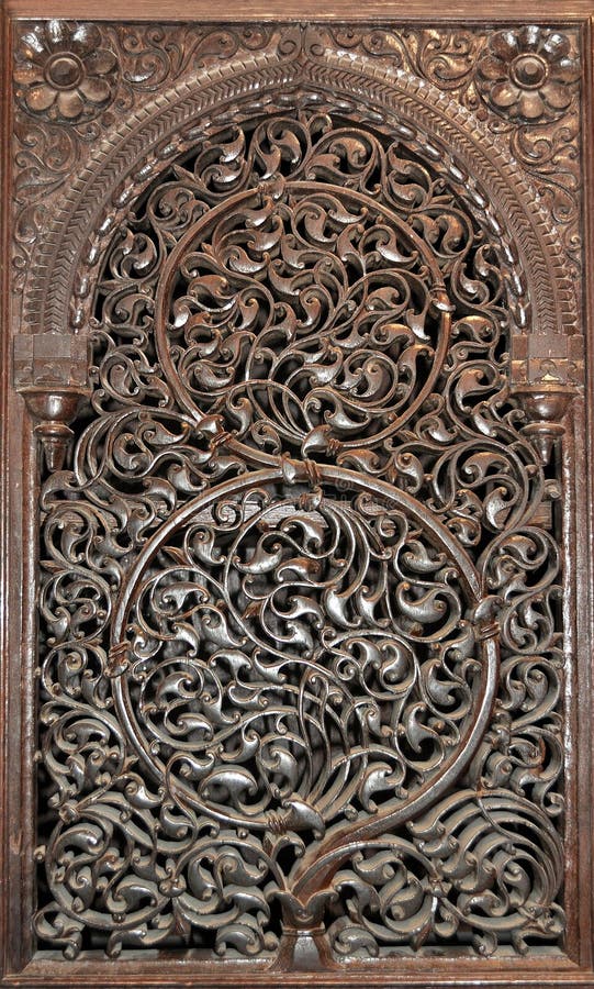 Download Wooden panel stock photo. Image of wooden, ornamental - 25647942