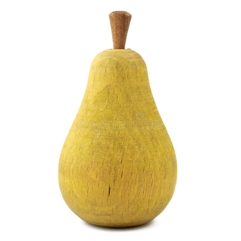 Wooden pear