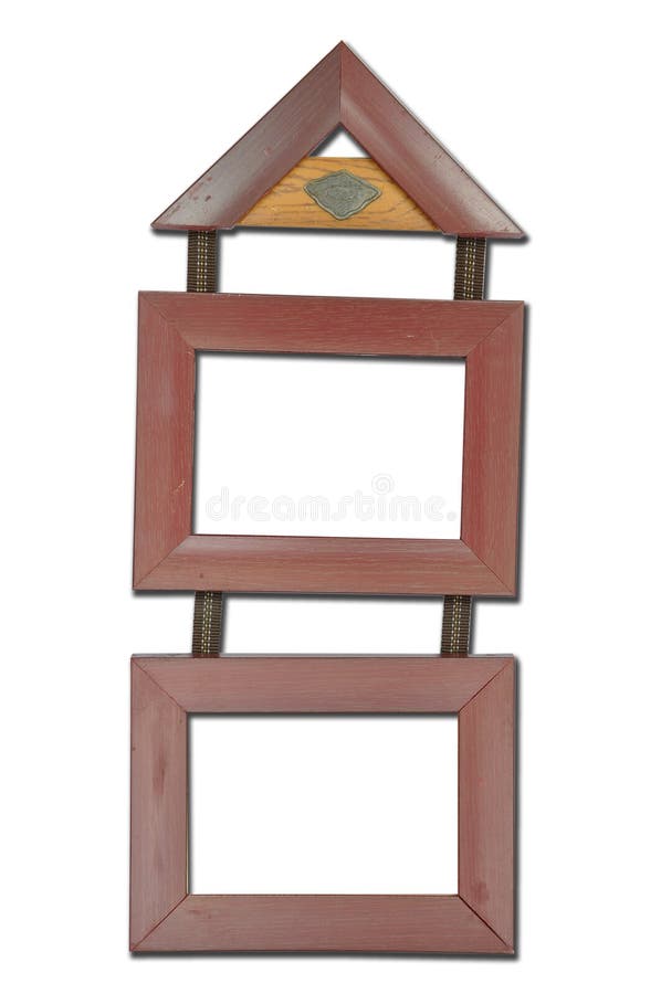 Wooden Picture Frame stock photo. Image of carving, brown 17450112